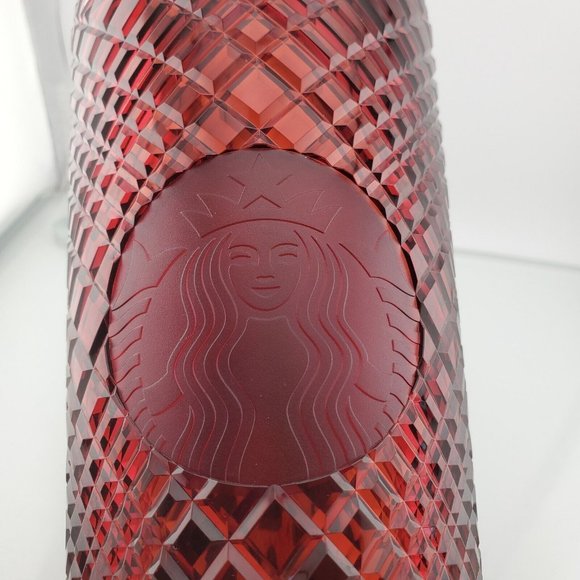 Starbucks Winter Holiday Jeweled Tumbler - Red / 24 FL Oz / 2021 - Picture 4 of 12